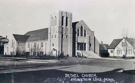Bethel Church, Mountain Lake Minnesota, 1950's