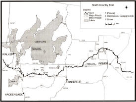 North Country Scenic Trail Map