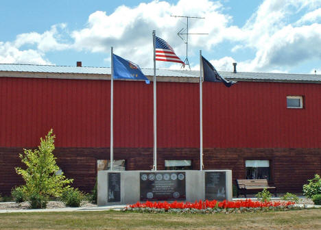 Veterans Memorial, Northome Minnesota, 2006