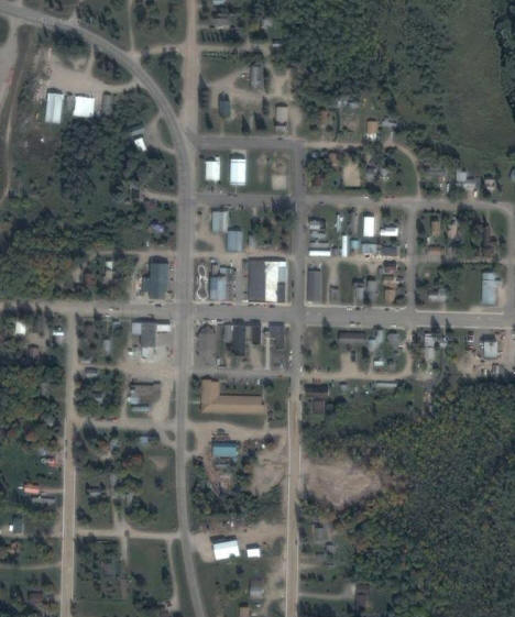 Aerial Photo of Northome Minnesota