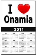 I Love Onamia Calendar