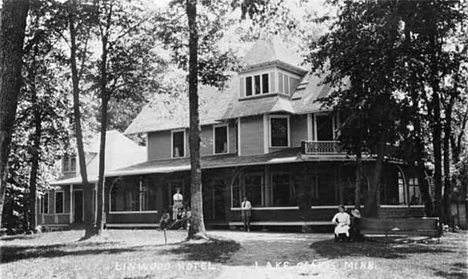 Linwood Hotel, Lake Osakis, Osakis Minnesota, 1910