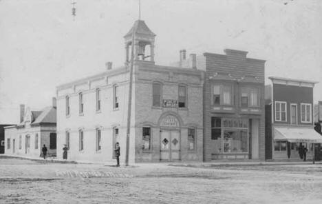 Street scene, Park Rapids Minnesota, 1909