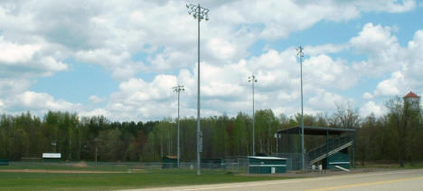 Baseball Field at west end of Marble Minnesota, 2003