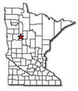 Location of Pine Point MN