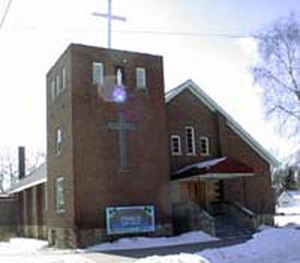 Our Lady of Lourdes Catholic Church, Pine River Minnesota