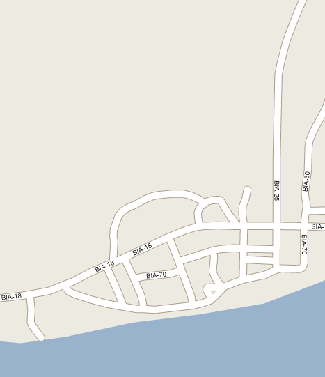 Street Map of Ponemah Minnesota