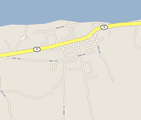 Street map of Redby Minnesota