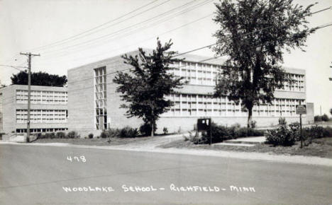 Wood Lake School, Richfield Minnesota, 1940's