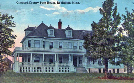 Olmsted County Poor House, Rochester Minnesota, 1915