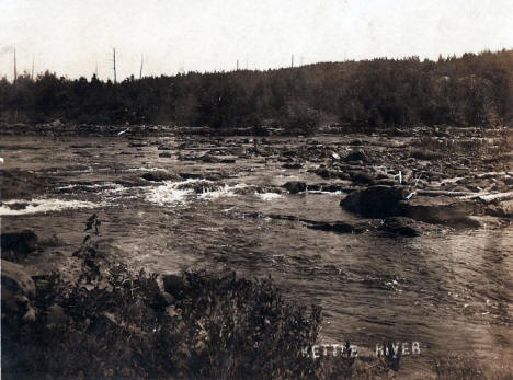 Kettle River at Sandstone Minnesota, 1910's?