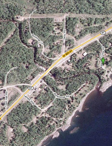 Aerial Photo of Schroeder Minnesota