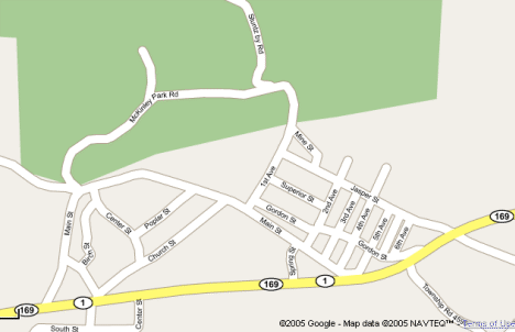 Map of Soudan Minnesota