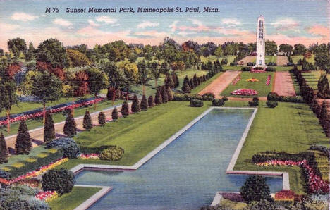 Sunset Memorial Park, St. Anthony Minnesota, 1939