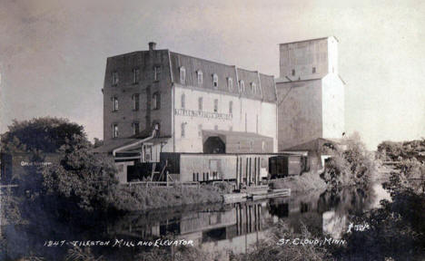 Tileston Mill and Elevator, St. Cloud Minnesota, 1909