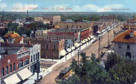 St. Germain Street, St. Cloud Minnesota, 1916