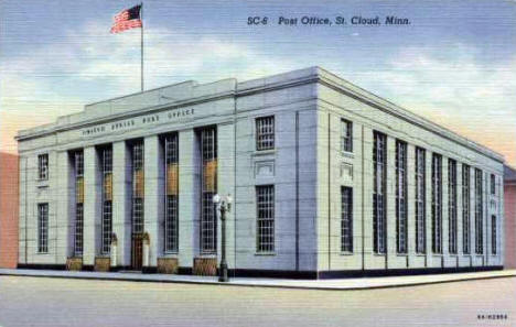 Post Office, St. Cloud Minnesota, 1938