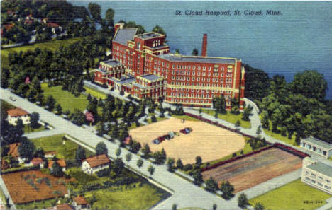 St. Cloud Hospital, St. Cloud Minnesota, 1944