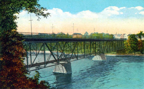 St. Germain Street Bridge, St. Cloud Minnesota, 1922