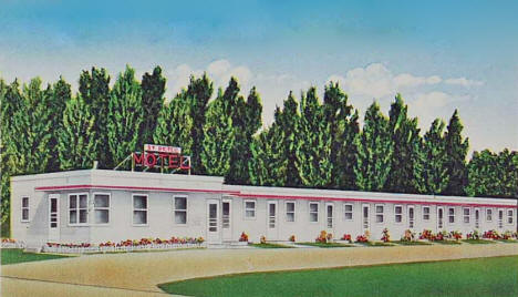 St. Peter Motel, St. Peter Minnesota, 1954