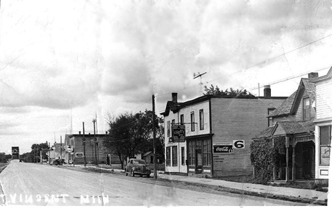 Main Street, St. Vincent Minnesota, 1940's?