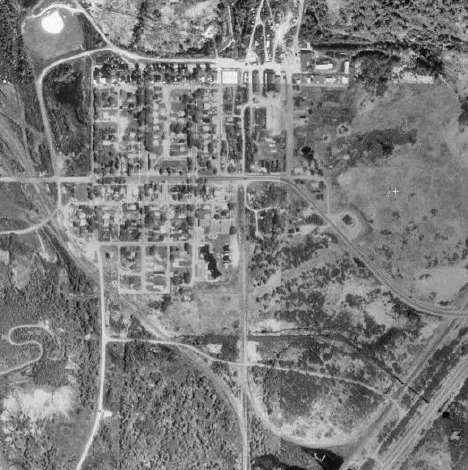 Aerial Map of Taconite Minnesota