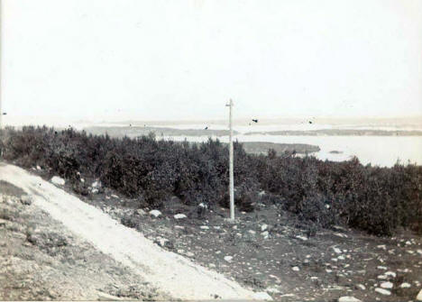 Lake Vermilion from Iron Mine Hill, Tower Minnesota, 1898