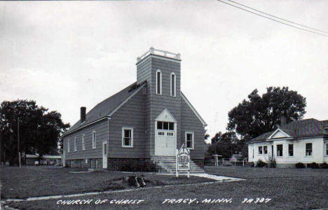 Church of Christ, Tracy Minnesota, 1950's