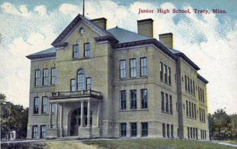 Junior High School, Tracy Minnesota, 1917