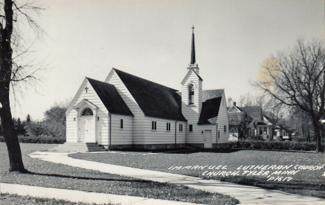 Immanuel Lutheran Church, Tyler Minnesota, 1953
