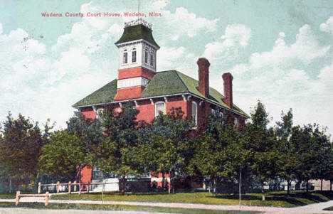 Wadena County Courthouse, Wadena Minnesota, 1909