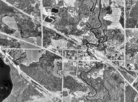 Aerial Photo of Warba MN