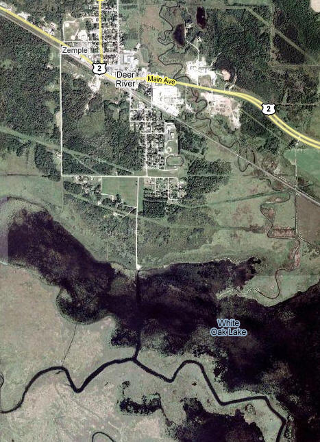 Aerial photo of Zemple Minnesota
