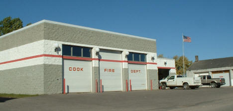 Cook Fire Department in Cook Minnesota