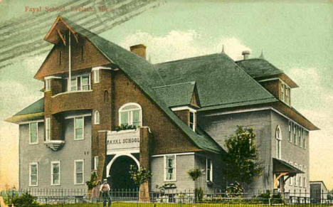 Fayal School, Eveleth, Minnesota, 1911