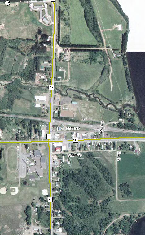Aerial Photo of Cromwell Minnesota