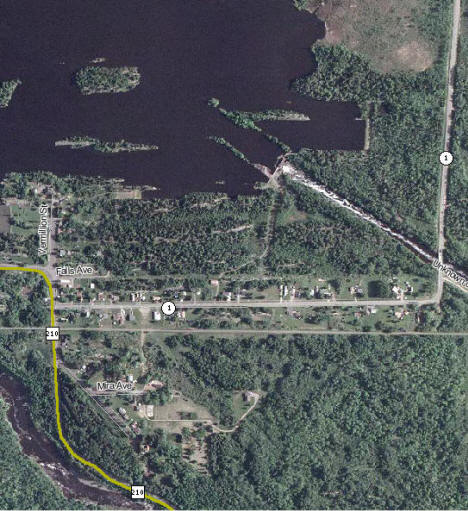 Aerial Photo of Thomson Minnesota