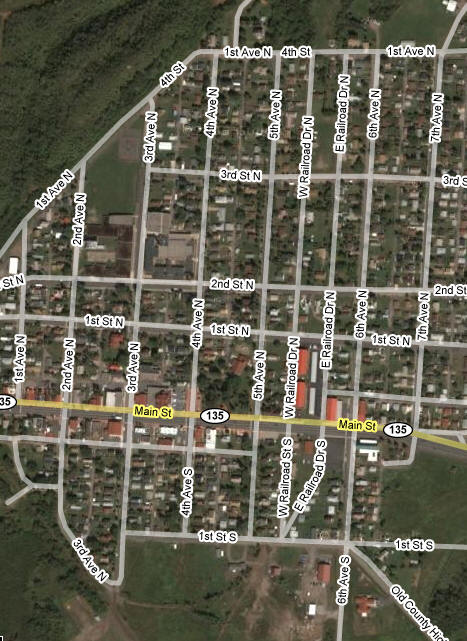 Aerial Photo of Biwabik Minnesota