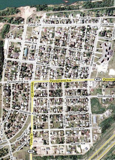 Aerial Photo of Buhl Minnesota