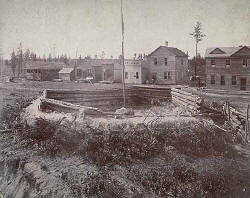 General view of Cass Lake.