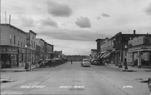 Main Street, Bovey Minnesota 1940