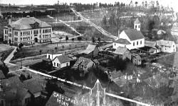 General view, Cass Lake.