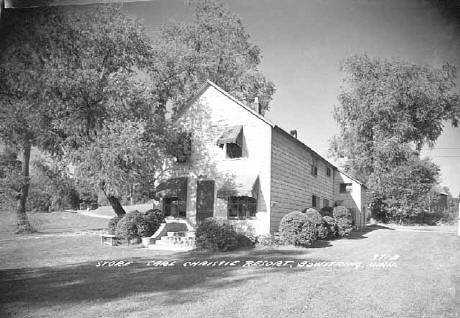 Store at the Carl Christie Resort, Bowstring Minnesota 1950
