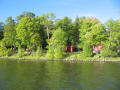 View from Bowstring Lake of Bowstring Shores Resort