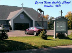 Sacred Heart Catholic Church, Wahkon Minnesota