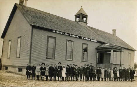 Grade School, Winton Minnesota, 1910's
