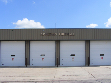 Fire Department, Appleton Minnesota, 2014
