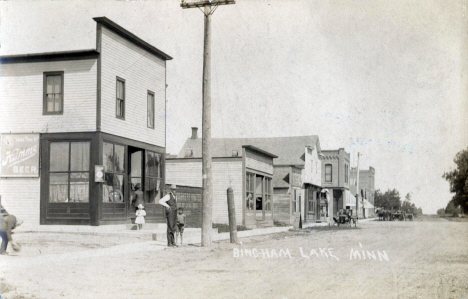 Main Street, Bingham Lake Minnesota, 1905