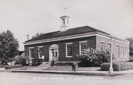 US Post Office, Caledonia Minnesota, 1950's