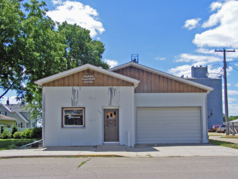 Former Elysian Telephone Company office, Delavan Minnesota, 2014